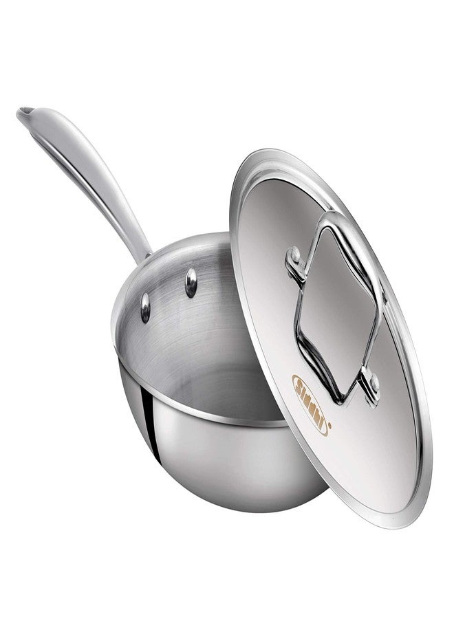 Siddhi Triply Frypan with Lid and with 24 cm Diameter - Image 2